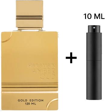 Al Haramain Amber Oud Gold Edition - Velikost: 10ml - vzorek (cestovní lahvička černá)