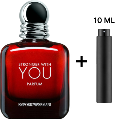 Emporio Armani Stronger With You PARFUM - Velikost: 10ml - vzorek (cestovní lahvička černá)