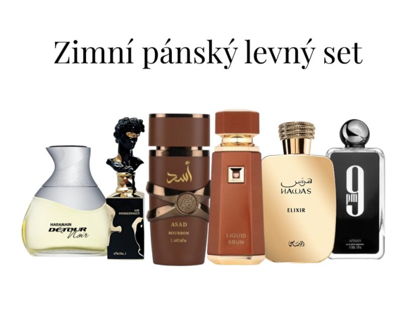 Zimní pánský levný set