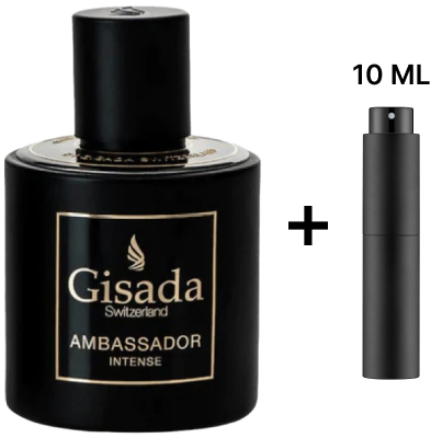 Gisada Ambassador Intense - Velikost: 10ml - vzorek (cestovní lahvička černá)