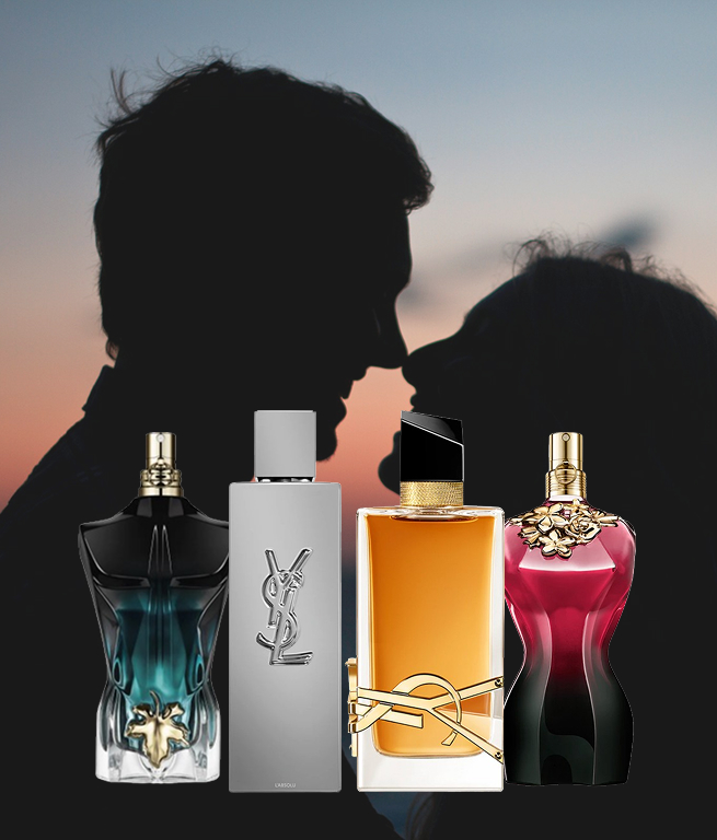 Romantický valentýnský set: JPG & YSL v dárkové krabičce