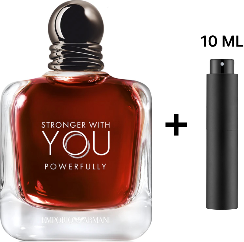 Emporio Armani Stronger With You Powerfully - Velikost: 10ml - vzorek (cestovní lahvička černá)