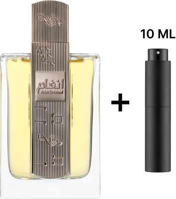 Lattafa Angham - Velikost: 10ml - vzorek (cestovní lahvička černá)