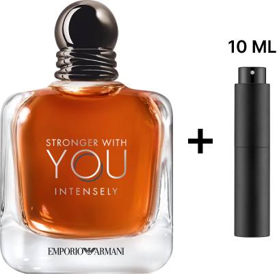 Emporio Armani Stronger With You Intensely - Velikost: 10ml - vzorek (cestovní lahvička černá)
