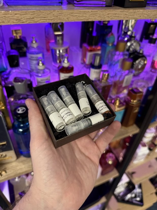 Dámský Set vůní v dárkové krabičce - Velikost: 2ml - vzorek (odstřik s rozprašovačem)