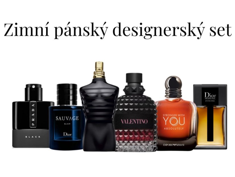 Zimní pánský designerský set