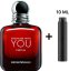 Emporio Armani Stronger With You PARFUM - Velikost: 10ml - vzorek (cestovní lahvička černá)